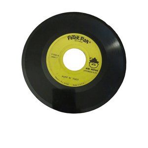 Vintage Record Puff N' Toot Peter Pan Records 45 RPM 1953 Extended Play F1242A